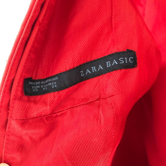 Zara Coral Open Back Dress - Picture 3 of 6